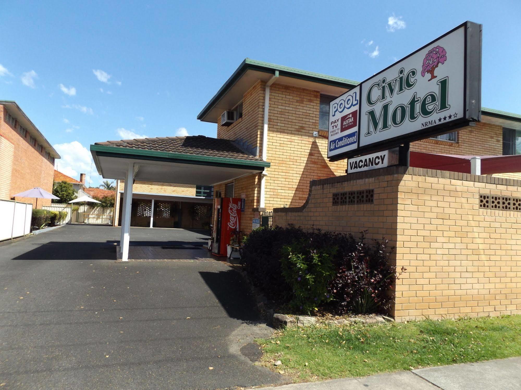Civic Motel Grafton Exteriör bild